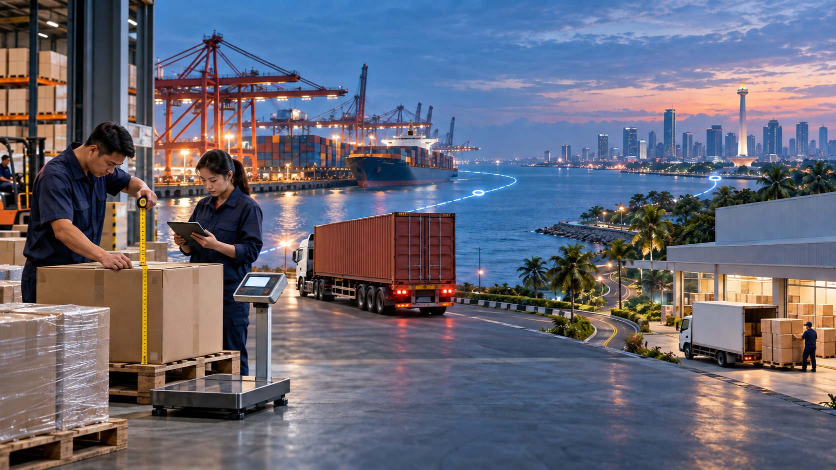 China to Spain cargo and delivery scope planning
