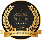 Best Logistics Solution 2020 badge